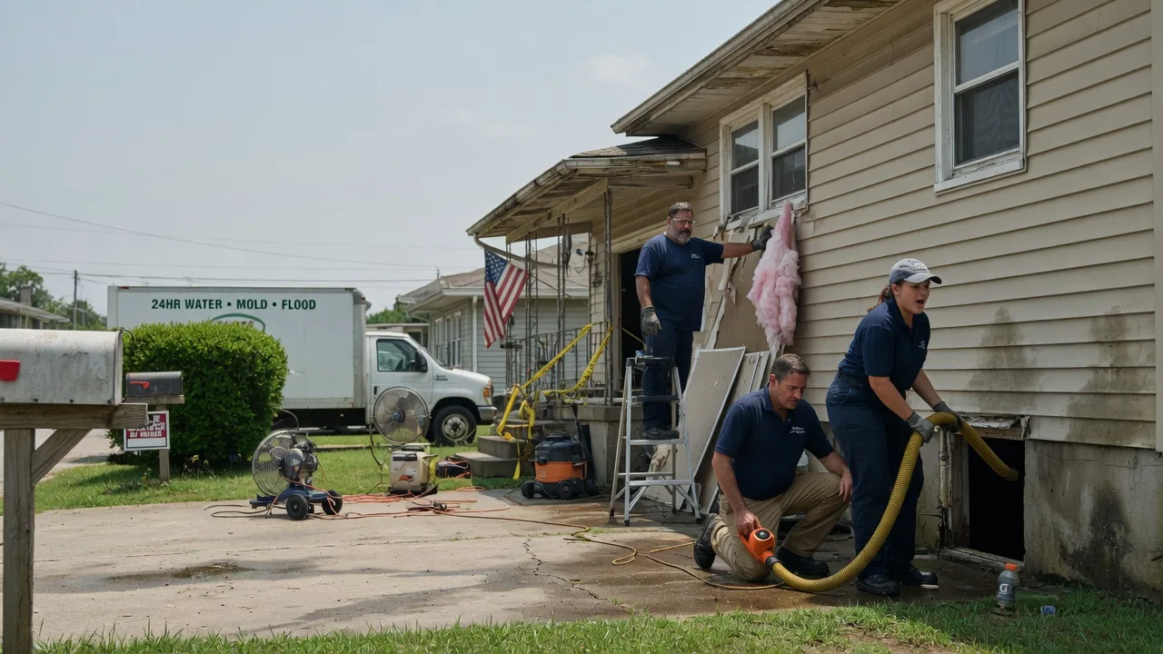 Water Damage Repair in Sawyer, OK near me